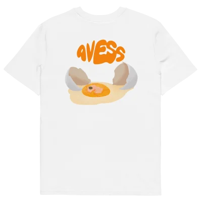 T-shirt blanc – The egg